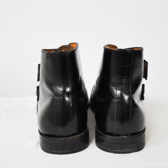 Vintage Round Toe Leather Boots - Picture 3 of 15
